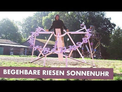 Größte SONNENUHR der Welt ??? bauen | Kliemannsland