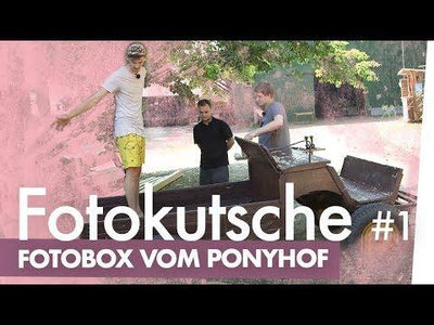 Fotobox bauen Teil 1 – Mit der Kutsche zum Festival | Kliemannsland