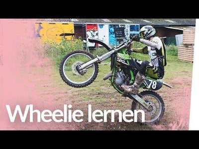 Wheelie lernen mit der Cross-Maschine | Kliemannsland