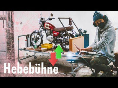 Hebebühne aus Pflegebett bauen | Kliemannsland