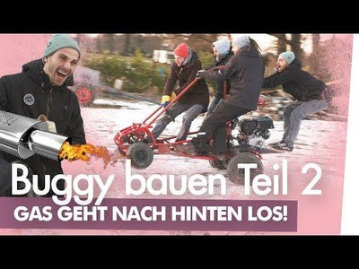 Buggy bauen Teil 2 – Gas geht nach hinten los | Kliemannsland