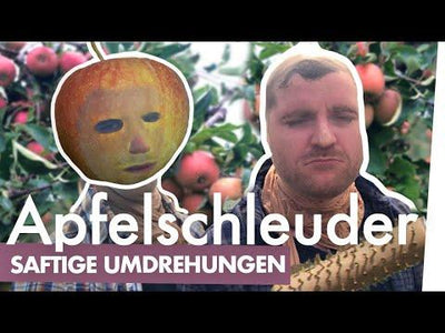 Apfelpresse bauen – Damenstrumpf Saft aus dem Rasenmäher | Kliemannsland